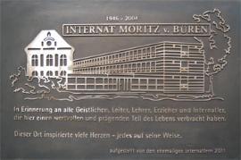 Gestaltete Gedenktafel im Bronzeguss hergestellt, 2011, 60 cm x 40 cm